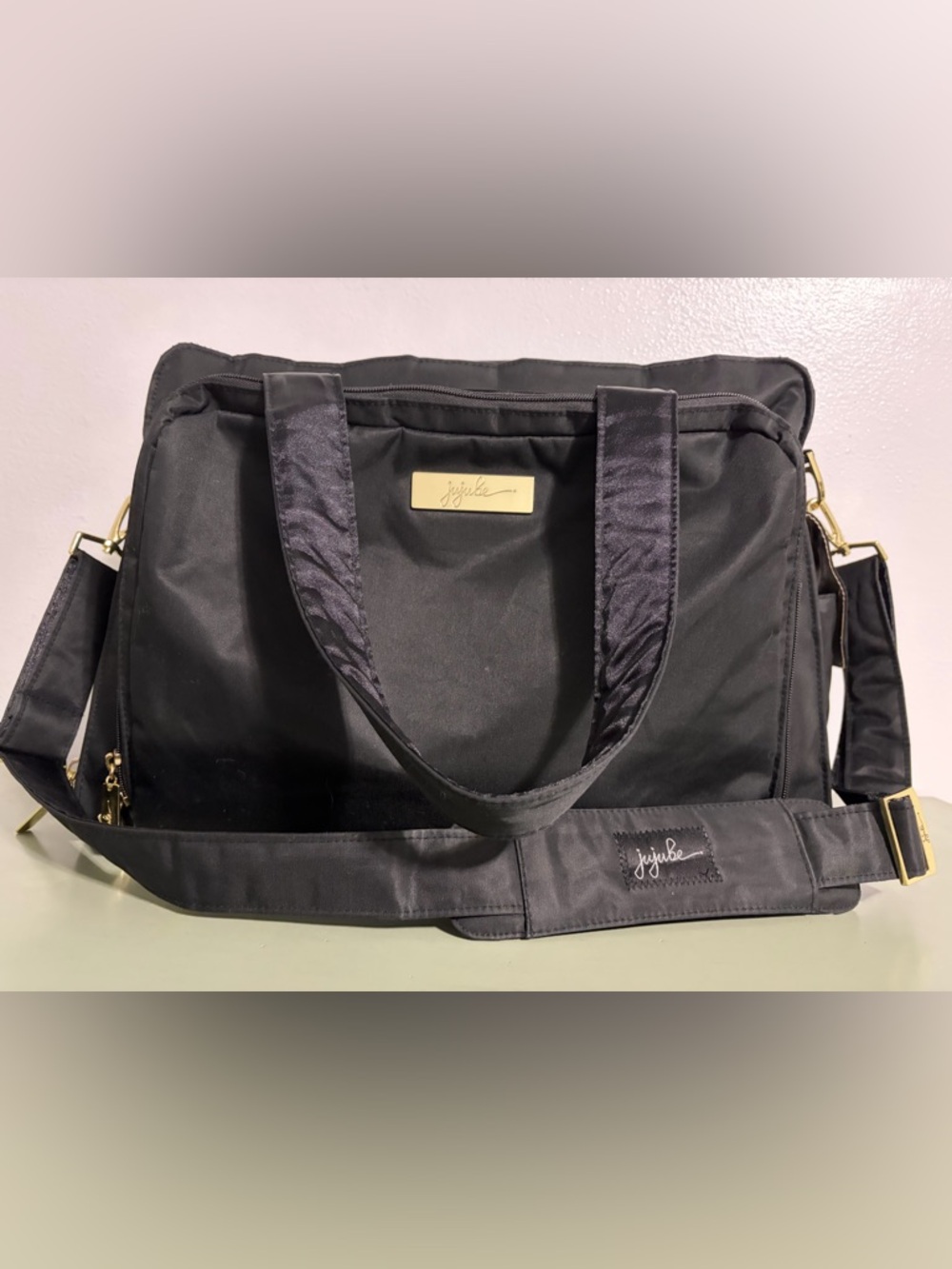 Ju-Ju-Be Black Diaper Bag